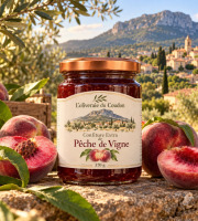 L'OLIVERAIE DU COUDON - CONFITURE EXTRA DE PÊCHE DE VIGNE 370GR