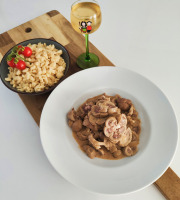 Traiteur Gourmet d'Alsace - Rognons de veau moutarde à l'ancienne 750Gr (2PERS)