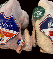 La Guyotte Ferme Bressane - Mariage Bressan : 1 Poulet de Bresse AOP et 1 poularde  AOP