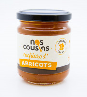 Nos cousins Conserverie - Confiture D'abricots 240g