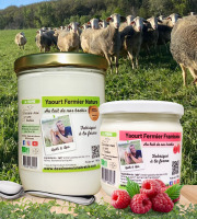Dessine moi une brebis - Yaourt Brebis Nature 780g + 320g Framboise
