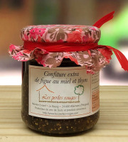 Les Perles Rouges - Confiture Extra De Figues Miel Et Thym