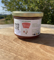 Ferme Sinsac - confiture de fraises du Périgord 250 grs