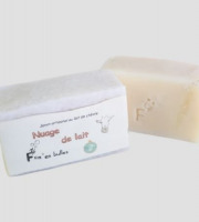 Ferme des bien-vivants - Savon au lait de chèvre nature 100g