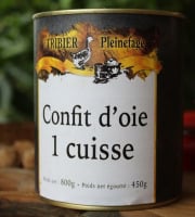 Ferme de Pleinefage - Confit d'oie (1 cuisse) - Boîte de 450g