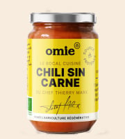 Omie - Chili sin carne bio - tomates et haricots rouges français - 340 g