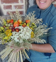 Ferme de la ville basse - Bouquet de fleurs séchées de saison S