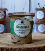 La Bourriche aux Appétits - Rillettes de brochet basilic et graines de paradis 100g