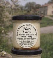 Ferme de l'Elanion - Flan À La Noix De Coco x2