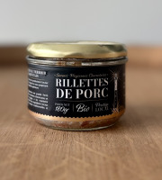 Saveurs Paysannes Charentaises - Lot de 10 Rillettes de porc BIO