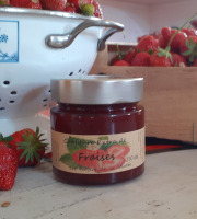 Les Vergers de la Vautée - Confiture Extra de Fraises 250g