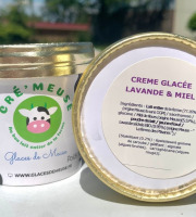 Glaces de Meuse - NOUVEAUTÉ - P'tit Pot Lavande&Miel - 90gr