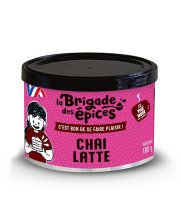 La Brigade des Epices - Préparation pour Chaï Latte au thé noir et épices - 100g