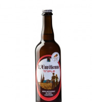Bière L’Eurélienne – Brasserie de Chandres - BIERE TRIPLE 75CL L'Eurélienne