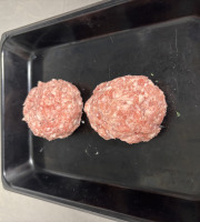La Ferme du Chaudron - Boulettes nature de porc Bio 240g (2 pièces)