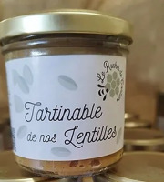 Le Rucher de Cantiers - Tartinable Lentilles Vertes 140g