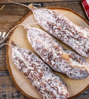 Ferme des Hautes Granges - Saucisson sec au sel de guérande