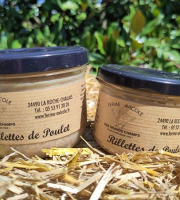 Ferme Avicole des Grands Champs - Rillettes de poulet en lot de 2