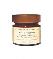 Secrets Incomparables - Pâte à Tartiner Noisette du Piémont IGP Chocolat Noir Croustillant 100g