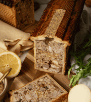 NONAM® par Manon Montessuit - 2 tranches de Pâté-(en)-Croûte Pep's - SANS PORC