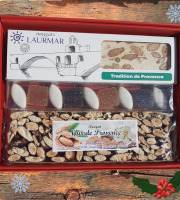 Nougats Laurmar - Coffret Indispensable Nougat Blanc / Nougat Noir