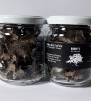 Ferme de Pourcier - Lamelles de Truffes Noires Déshydratées - 20 g