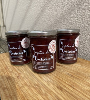 La Ferme des Prun'Elles - Confiture De quetsches - Lot De 3 pots