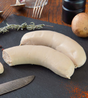 La Ferme du Chaudron - Boudin Blanc Bio 240gr (2 pièces)