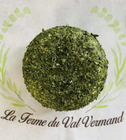 La Ferme du Val Vermand - Fromage de chèvre Frais ail des ours x1