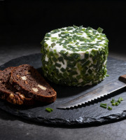 Beurre Plaquette - Selection Chèvre frais du Pont de Pierre à la Ciboulette (Salé)