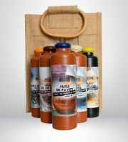 Adal Terra - Coffret cadeau - Coffret Découverte Huiles Gastronomiques Bio et Biodynamiques 6X200ml