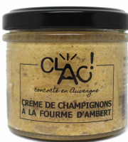 CLAC Conserverie - Crème champignons fourme d'Ambert bio - 100g