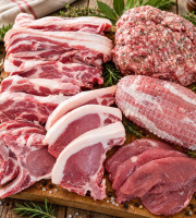 Terres de Bon Sens - Colis de porc gascon 4,8 à 5,1 kg