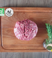 Ferme GAEC Côte Pardin - [Précommande] 500 g - Viande hachée assaisonnée de Boeuf BIO Race Aubrac