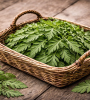 Nature et Saveurs - Ferme Aquaponique et Permacole Astérienne - Jeunes feuilles de tanaisie commune — intensité aromatique