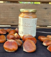 Le verger bio de Quinsac - Purée de chataigne 390gr BIO et DEMETER