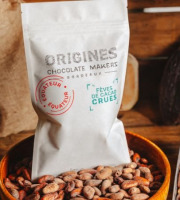 Chocolaterie Origines - Fèves de cacao BIO crues 200g