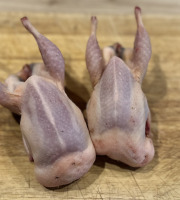 Ferme du Vidalies - [Précommande] Noël - lot de 20 cailles chaponnées