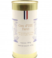 Ferme des Fayards - Cou d’Oie farci truffé à 1% 750g