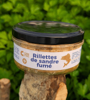Aquaverdier - Rillettes de Sandre Fumé 130g