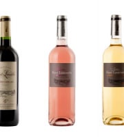 Château Haut-Lamouthe - Coffret de 3 Bouteilles: AOC Bergerac Rosé, Rouge, et Blanc