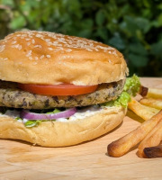 Les Saisissantes - Galettes de haricots blancs aux algues pour burgers - 80g x20