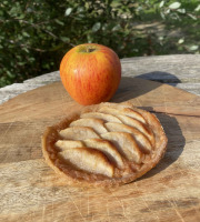 Ferme Sinsac - Tartelette aux pommes sur lit de compote lot de 2
