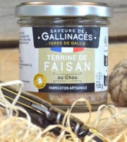 Terre de Gallie - Terrine de faisan au chou x 20