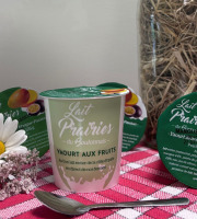 Lait Prairies du Boulonnais - Yaourt brassé Mangue-Passion - 4 x 125g