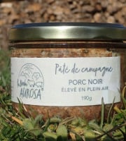 La Borda Aurosa - Pâté de campagne de Porc Noir Plein Air-190g