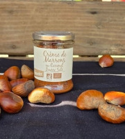 Le verger bio de Quinsac - créme de marrons au caramel beurre salé BIO et DEMETER