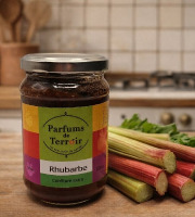 La Maison du Charolais - Confiture de rhubarbe Parfums de Terroir 330g
