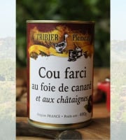 Ferme de Pleinefage - Cou farci au foie de canard et aux châtaignes - Boîte de 400gr