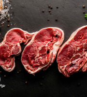 LA FERME DE COLLONGE - Cote d'agneau baron de l'Ain - 1kg